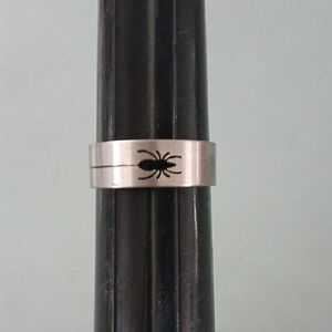 Stainless Steel Spider Ring Size 10.5